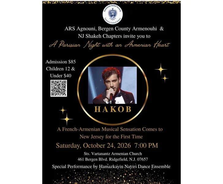 A Parisian Night with an Armenian Heart featuring Hakob
