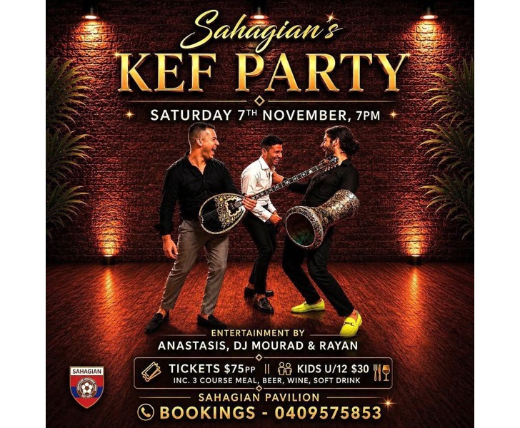 Sahagian's Kef Party