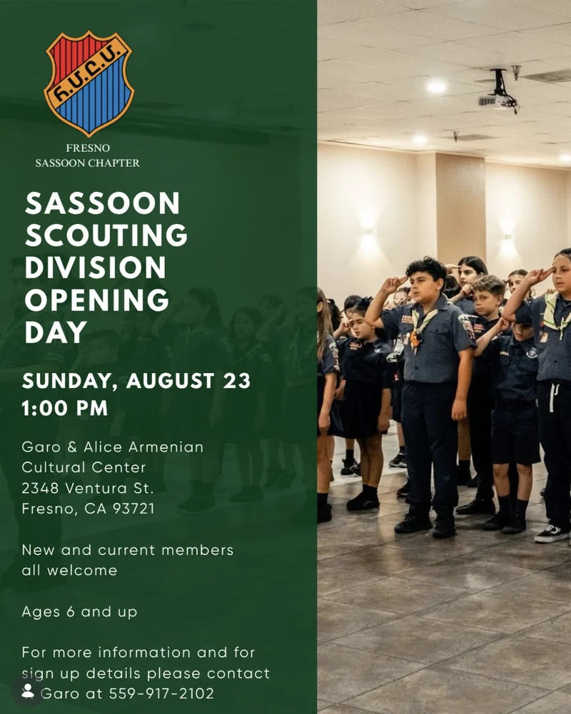 Sassoon Scouting Division Opening Day