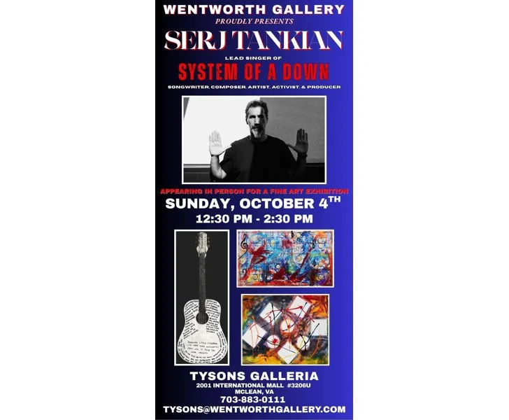 Serj Tankian Fine Art Exhibition