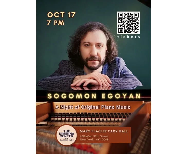 Solo Piano Concert: Sogomon Egoyan