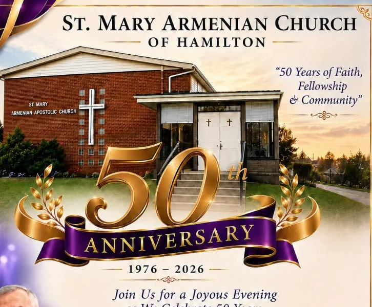 St. Mary Armenian Church of Hamilton 50th Anniversary Gala