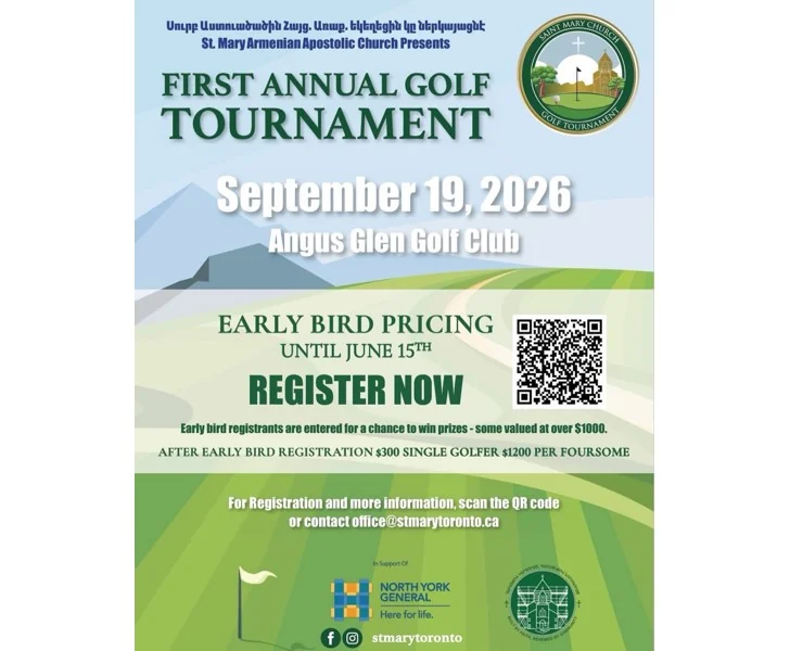 St. Mary Armenian Church First Annual Golf Tournament