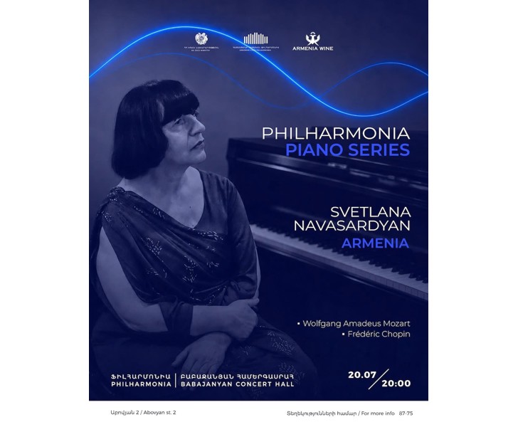 Svetlana Navasardyan — Philharmonia Piano Series