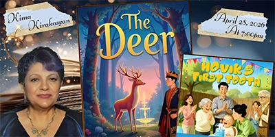 Book Presentation with Kima Kirakosyan: The Deer & Hovik's First Tooth