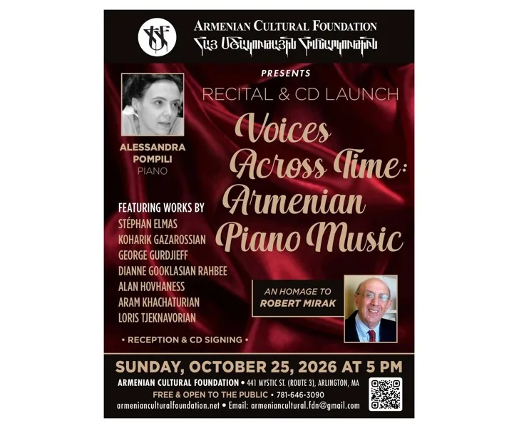 Voices Across Time: Armenian Piano Music