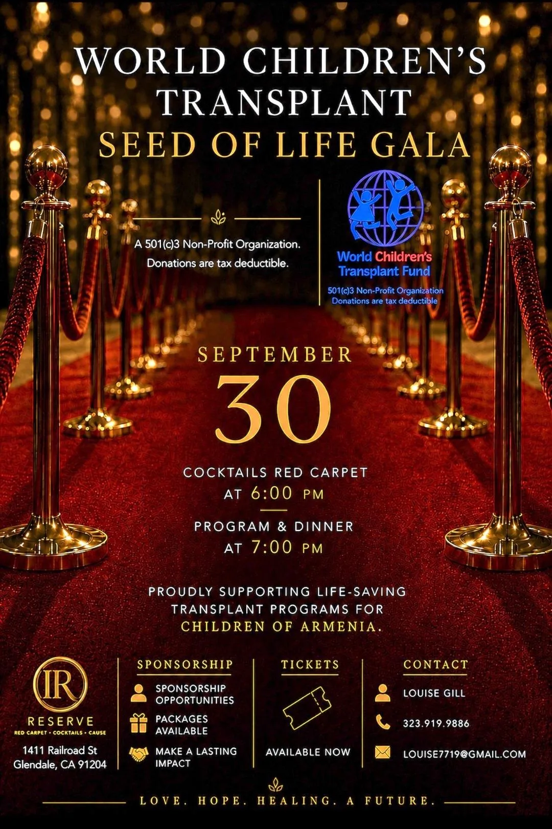 WCTF Seed of Life Gala