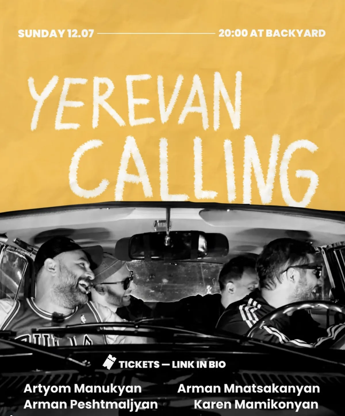 Yerevan Calling at Backyard