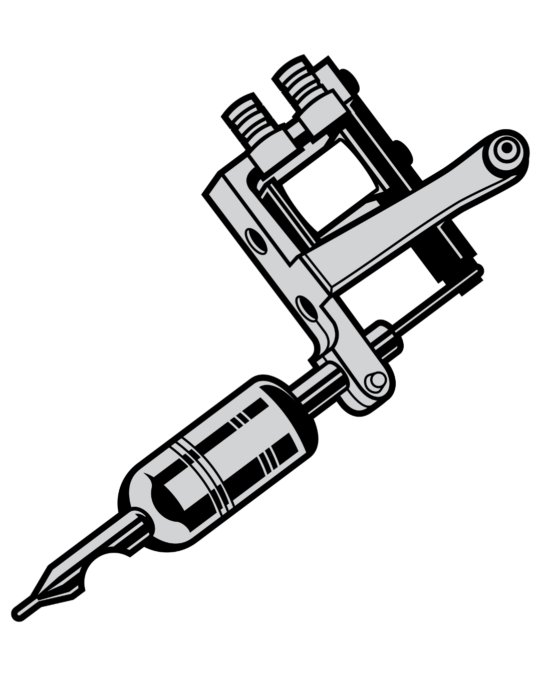 Tattoo artist at work